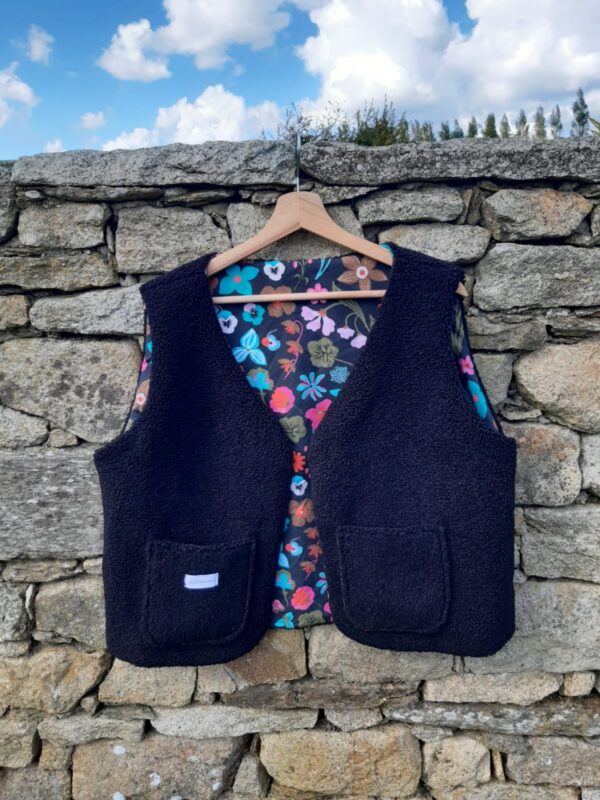exterieur tissu bouclette interieur en viscose les bobines de ganou