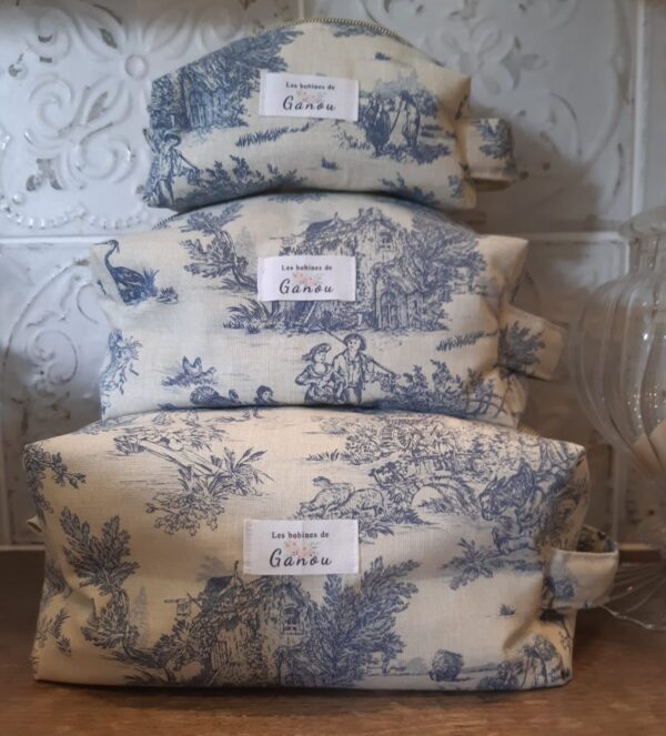 trousse de toilette - les bobines de ganou