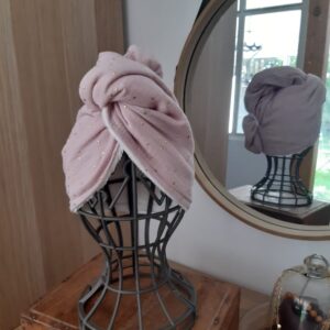 turban en éponge bambou 1 les bobines de ganou